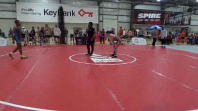 57 kg Round Of 64 - Jeremiah Reno, Arkansas RTC vs Joshua Henry, Level Up Wrestling Center