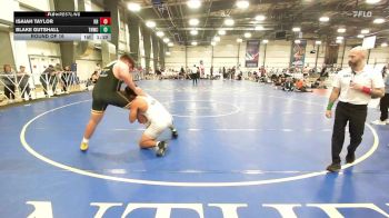 285 lbs Round Of 16 - Isaiah Taylor, Kraken Black vs Blake Gutshall, TNWC Silver Fox