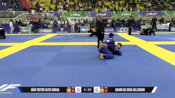 Kauan Da Silva Gallinaro vs João Victor Alves Braga 2025 Brasileiro Jiu-Jitsu IBJJF