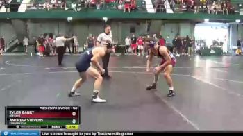 165 lbs Cons. Round 3 - Tyler Barry, Ashland vs Andrew Stevens, Cornerstone