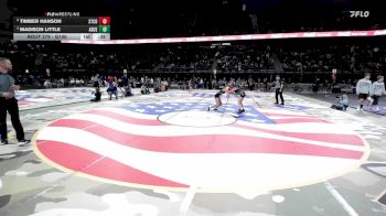 Cons. Semi - Madison Little, Aberdeen Central vs Timber Hanson, Stanley County