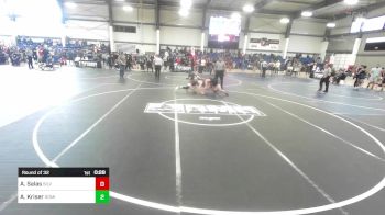 132 lbs Round Of 32 - Adam Salas, Silverback WC vs Ammon Kriser, Dominate WC