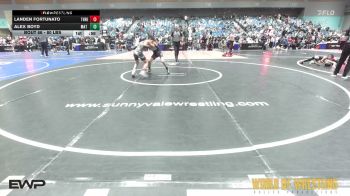 80 lbs Consi Of 8 #1 - Landen Fortunato, THRESHOLD WRESTLING CLUB vs Alex Boyd, Mat Demon Wrestling Club