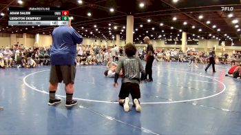 120 lbs Cons. Round 3 - Leighton Dempsey, Holy Cross vs Adam Salem, United Wrestling Of Katy