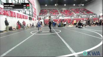 64 lbs Rr Rnd 5 - Myles Huddleston, Chickasha Youth Wrestling vs Tyler Thomas, Choctaw Ironman