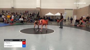 57 kg Consi Of 16 #2 - Rhett Marks, Team Texas vs Marissa Gallegos, Team Colorado