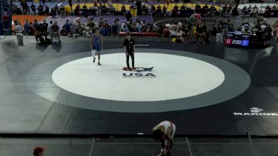 126 lbs Rnd Of 64 - Brenden Jorden Agcaoili, NV vs Caden Garriott, CA