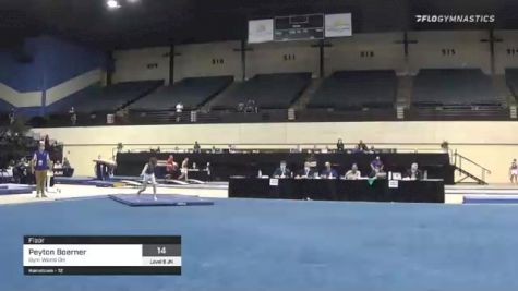 Peyton Boerner - Floor, Gym World OH - 2021 USA Gymnastics Development Program National Championships