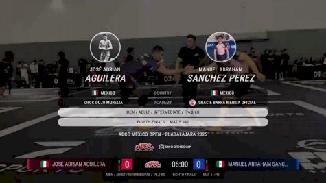 José Adrian Aguilera vs Manuel Abraham Sanchez Perez 2025 ADCC Guadalajara Open