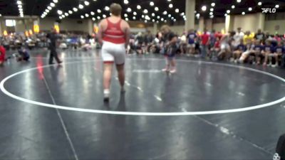 285 lbs Round 2 (6 Team) - Korbin Mincey, AR- 15 vs Wyatt MacMillan, Team Arkansas