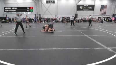157 lbs Quarterfinals (8 Team) - Sam Soeffing, Kraken Blue vs Jamison Devlin, Pride WC