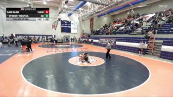 138 lbs Quarterfinal - Sam Sabo, Plainfield (North) vs Everett Osenga, Herscher