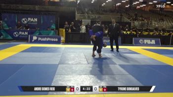 Tyrone Gonsalves vs Andre Gomes Reis 2025 Pan Jiu Jitsu IBJJF Championship