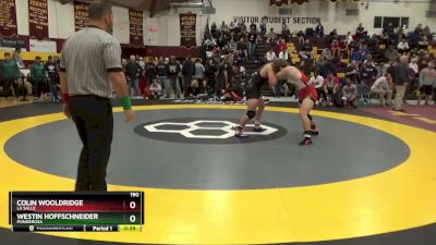 190 lbs Cons. Round 2 - Colin Wooldridge, La Salle vs Westin Hoffschneider, Ponderosa