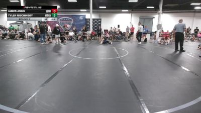76 lbs Round 2 - Tyler Ribchinsky, All I See Is Gold Academy vs James Askin, Upper Dublin Youth Wrestling