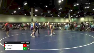 170 lbs Placement Matches (16 Team) - Annabelle Poppe, Nebraska Hula Girls vs Autumn Elsbury, Iowa Despicables