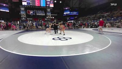 125 lbs Champ. Rd Of 32 - Paige Cowan, OH vs Faye Schachtner, WI