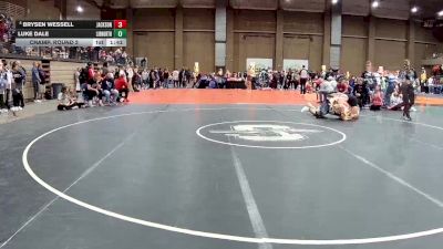 285 lbs Champ. Round 2 - Brysen Wessell, Jackson vs Luke Dale, Liberty North