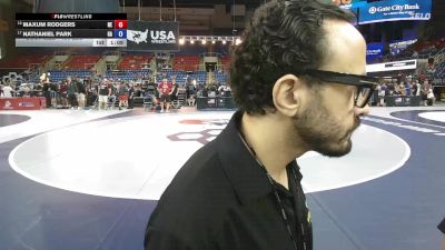 150 lbs Cons. Sub-quarters - Maxum Rodgers, NE vs Nathaniel Park, GA