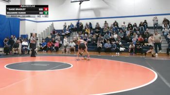 121 lbs Round Of 16 - Gage Bradley, Burgettstown vs Dejamire Suber, Highlands