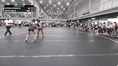 110 lbs Round 2 - Victoria Sifuentes, Miami Hawks vs Olivia Anello, Wrecking Crew Dream Crushers