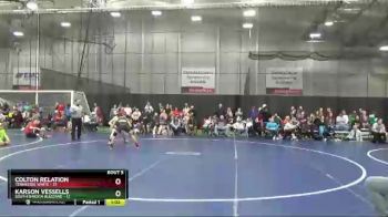 110 lbs Round 3 (4 Team) - Colton Relation, Tennessee White vs Karson Vessells, South Dakota Blizzard