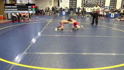 78 lbs Consy 5 - Carter Haigh, Wadsworth vs Dylan Dudash, West Middlesex