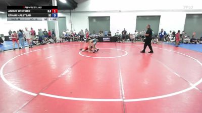 105 lbs Ashur Whitmer, Iowa Blue vs Ethan Halstead, North Carolina