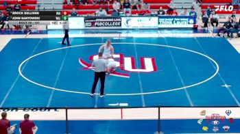 197 lbs 1st Place Match - John Santowski, Washington & Lee vs Brock Sullivan, Roanoke College