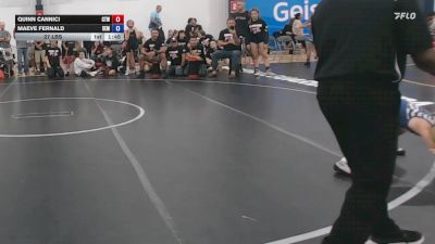 27 lbs Rr Rnd 5 - Quinn Cannici, Cordoba Trained - W vs Maeve Fernald, Wyoming Seminary - W