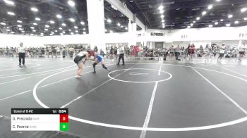 130 lbs Consi Of 8 #2 - Dalila Preciado, Surfside X vs Chloe Pearce, Rancho Bernardo WC