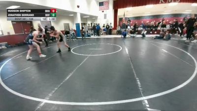 138 lbs Cons. Round 7 - Hudson Shipton, Douglas vs Jonathen Serrano, South