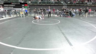 144 lbs Consi Of 4 - Joshua Gormley, Cordoba Trained vs Joseph Riccio, Cranford