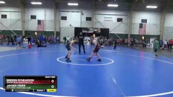 123 lbs 1st Place Match - Breken Rynearson, Broken Bow Wrestling Club vs Jayden Meier, Elm Creek Wrestling Club