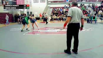 235 lbs 3rd Place Match - Abigail Garcia, Quincy (Girls) vs Gabrielle Burkett, Selah (Girls)