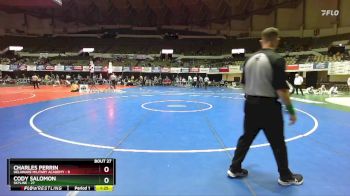 150 lbs Placement (16 Team) - Cody Salomon, Skyline vs Charles Perrin, Delaware Military Academy