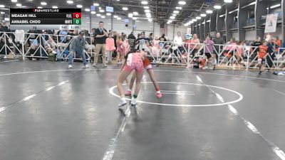 75 lbs Round 1 (9am Friday) - Annabel Choo, Minnesota Funky Singlets vs Meagan Hill, Florida Elite
