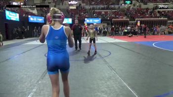 73 lbs Cons. Semi - Nayla O`Neill, Silver Valley Wrestling Club vs Maybelle Larson, Big Game Wrestling Club MT