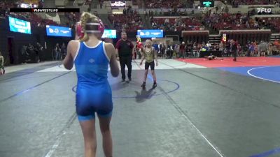 73 lbs Cons. Semi - Nayla O`Neill, Silver Valley Wrestling Club vs Maybelle Larson, Big Game Wrestling Club MT