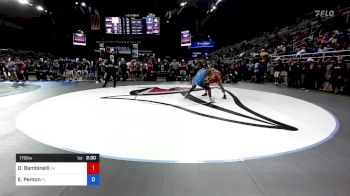 170 lbs Rnd Of 32 - Dominic Bambinelli, Georgia vs Elijah Penton, Florida