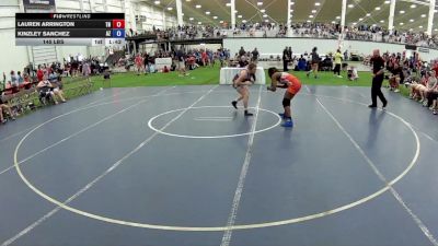 145 lbs Lauren Arrington, Tennessee vs Kinzley Sanchez, Arizona