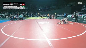 3A Boys 106 lbs Quarterfinal - Ethan Stampke, Burns Boys vs Brandon Henderson, Harrisburg Boys