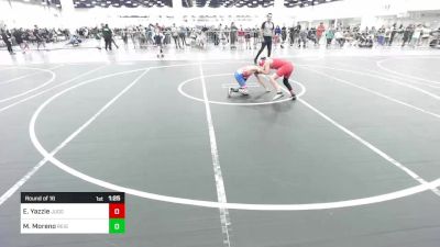 78 lbs Round Of 16 - Ethan Yazzie, Juggernaut WC vs Matthew Moreno, Reign WC