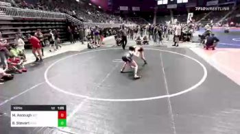 102 lbs Quarterfinal - Maddox Ascough, 307 Wrestling vs Braxton Stewart, Purebred Elite