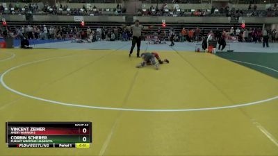 75 lbs Cons. Round 2 - Corbin Scherer, Pursuit Wresting Minnesota vs Vincent Zeiher, Amery Warrior`s