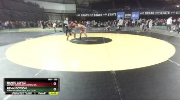155 lbs Cons. Round 2 - Dante Lopez, Victory Wrestling-Central WA vs Renn Dotson, Askeo International Mat Club