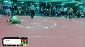 84 lbs Placement (4 Team) - Zakkary Kulas, North Carolina vs Blake Kirby, Dueling Bandits