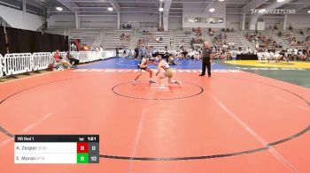 120 lbs Rr Rnd 1 - Keegan Zeigler, Cedar Cliff vs Easton Moran, Attrition Wrestling White
