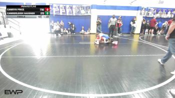 67 lbs Final - Camryn Price, Team Tulsa Wrestling Club vs Camberleigh Hausner, Sperry Wrestling Club