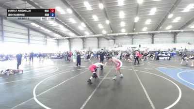 150 kg Rr Rnd 5 - Bently Arguello, West Amarillo Wrestling vs Leo Ramirez, Bear Cave WC